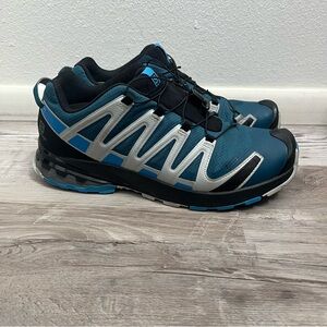 Salomon XA Pro 3D V8 Gore-Tex Trail Running Shoes Legion Blue Mens 11